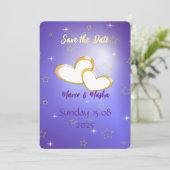 Eeuwige liefde Red de datum Kaart (Staand voorkant)