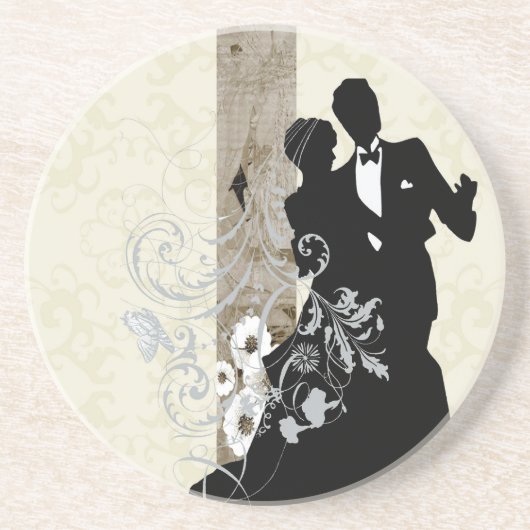 eeuwige liefde zandsteen onderzetter (Voorkant)