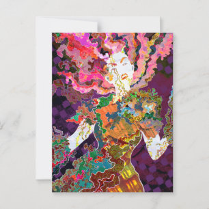 Eeuwige metamorfose briefkaart