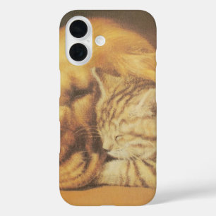 Eeuwige Metgezellen Mooie Katten & Honden Knuffe iPhone 16 Hoesje