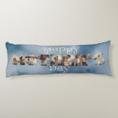 Eeuwige Momenten: Een gepersonaliseerd eerbetoon v Lichaamskussen (Achterkant)