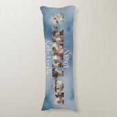 Eeuwige Momenten: Een gepersonaliseerd eerbetoon v Lichaamskussen (Voorkant Verticaal)