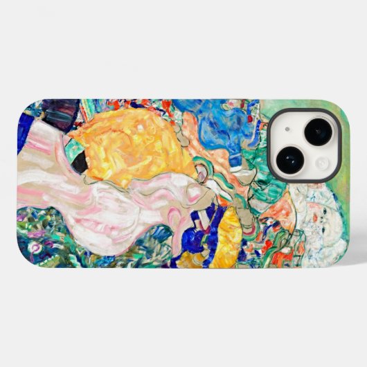 Eeuwige Omhelzing: Gustav Klimt's Baby (wieg) Case-Mate iPhone Case (Achterkant (horizontaal))