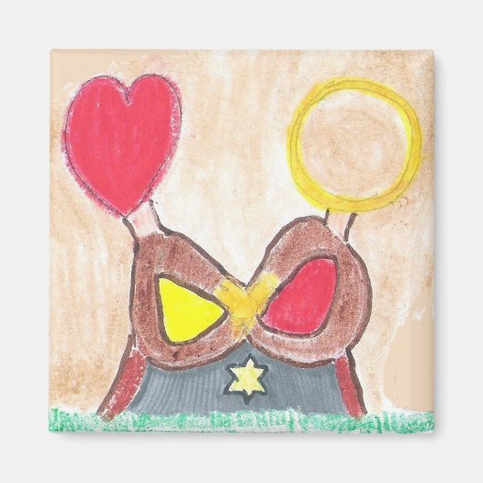 Eeuwige Oneindige Liefdevolle Eenheid Magneet (Voorkant)