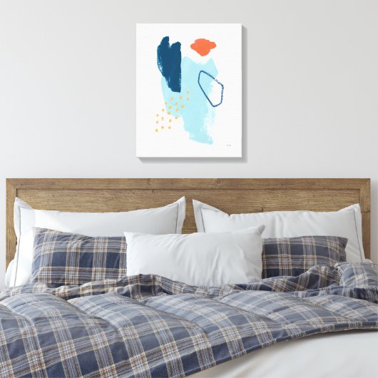 Eeuwige Optimist Canvas Afdruk (Insitu (Slaapkamer))