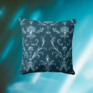 Eeuwige Romantiek Blauw Kussen