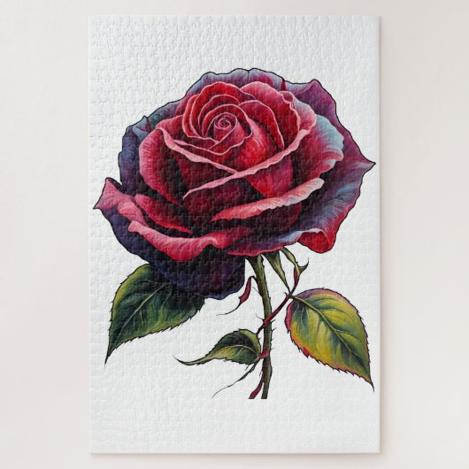 Eeuwige roos legpuzzel (Verticaal)