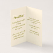 Eeuwige Rust Dank U wel Opmerking Kaart (Binnen)