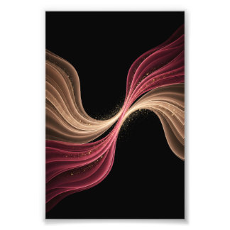 Eeuwige Stroom van Liefde — Abstracte Romantische Foto Afdruk