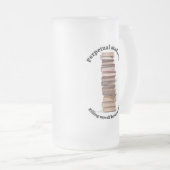 eeuwige student van mok van glas (Voorkant rechts)