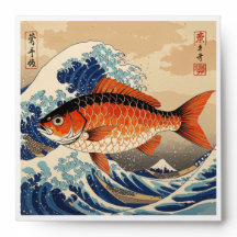 Eeuwige vangst: traditionele Japanse Gyotaku-vis
