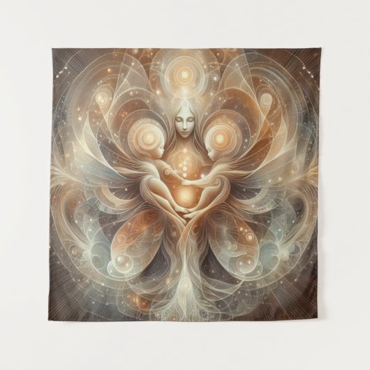 Eeuwige verbinding wandkleed (Voorkant)