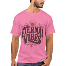Eeuwige Vibes Retro Esthetische Grafische T-Shirt 