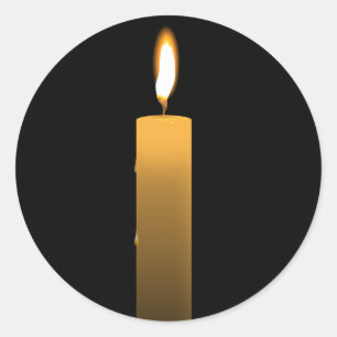 Eeuwige Vlam Ronde Sticker