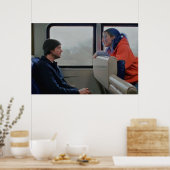 Eeuwige zonneschijn van de schijnloze geest treins poster (Keuken)