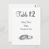 eeuwigheidstabel briefkaart (Voorkant / Achterkant)