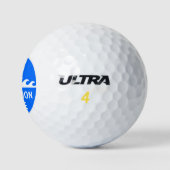 Eevacuatieroutewegteken Golfballen (Logo)