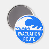 Eevacuatieroutewegteken Magneet (Voorkant / Achterkant)