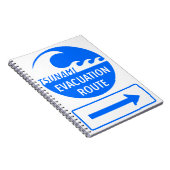 Eevacuatieroutewegteken Notitieboek (Rechterzijde)