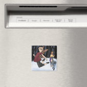 Eevee, Cam et Maggie Magnet (In Situ (Lave-vaisselle))