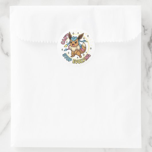 Eevee Evolution Sticker | Pokemon Evolution Pack V (Sac)
