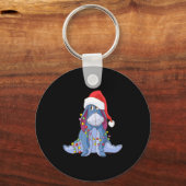 Eeyore Santa Claus  Sleutelhanger (Voorkant)