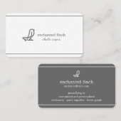 EF Standaard, 3,5 inch x 2,0 inch Visitekaartje (Voorkant / Achterkant)