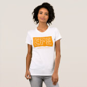 EFE Dames Slim Fit T-shirt (Voorkant volledig)