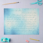 Efemeer Blauw Papier Serie Ontwerp 4 (Craft)
