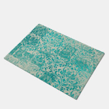 Efemeer Turquoise Papier Serie Ontwerp 19