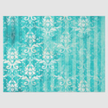 Efemeer Turquoise Papier Serie Ontwerp 20