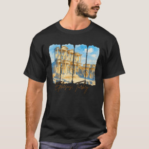 Efeze Turkije Reizen Penseelstreek Efeze Souve T-shirt