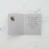 Efeziërs 2:8-9 gered door geloof Bevestiging Kaart (Binnen)