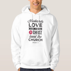 Efeziërs 5:25: “Echtgenoten, hou van je Vrouwen" Hoodie