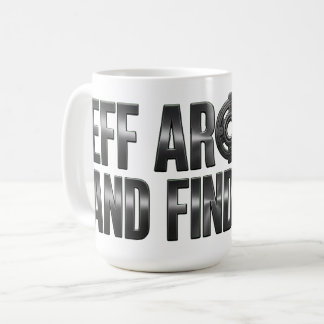 Eff Around and Find Out – Gunmetal. Koffiemok