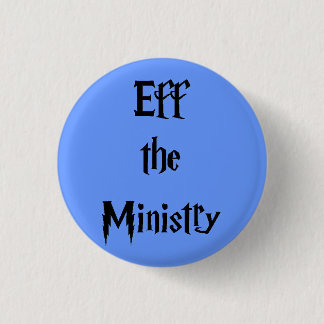 Eff het ministerie ronde button 3,2 cm