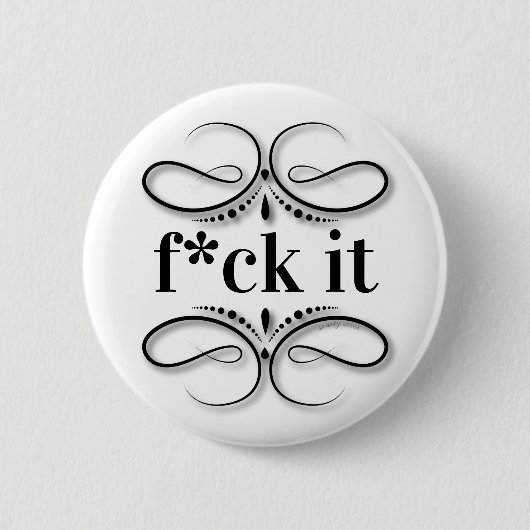 Eff it (vlogen) ronde button 5,7 cm (Voorkant)