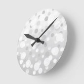 Effacer Fizz 'Bubbles' horloge ronde (Angle)