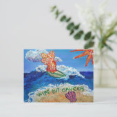 Effacer la carte postale Ange Cancer (Debout devant)