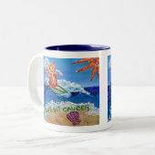 Effacer le cancer Ange Mug (Devant gauche)