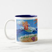 Effacer le cancer Ange Mug (Gauche)
