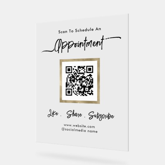 Effacer le code QR de rendez-vous des petites entr (Angle)