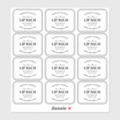 Effacer les Étiquettes de baume à lèvres (Feuille)
