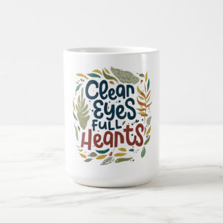 Effacer les yeux, coeur plein MUG