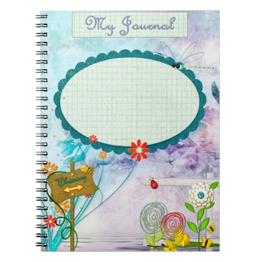 Effacer l'indice Whimsey Journal PERSONNALISÉ (Devant)