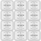 Effacer Lip Beeswax Balm Étiquettes (Devant)
