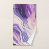 Effect lilac marble IU (Serviette à main)