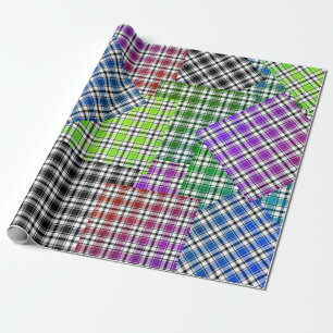 Effect Plaid Gift Wrap HAMbyWG Cadeaupapier