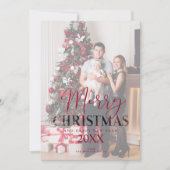 Effect van de transparantie van de kerstfoto's van (Voorkant)