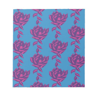 effen bloem notitieblok